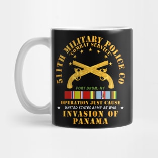 511th Military Police Co - Ft Drum, NY w Svc Ribbons Mug